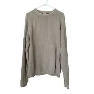 Columbia Sportswear Sweater Pullover XXL Gray Men's Long Sleeve Crew Neck Knit